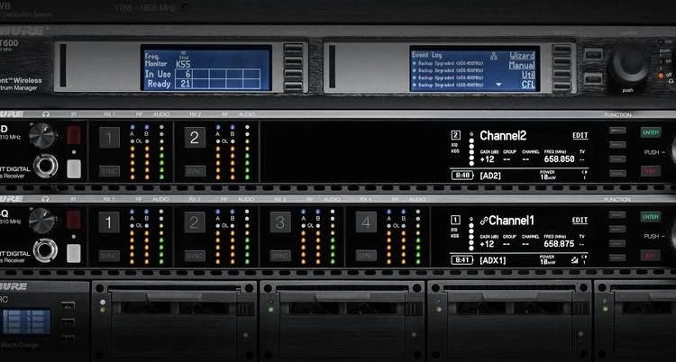 Axient AD4Q 4-Way Receiver G56 for hire